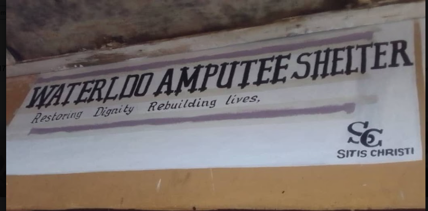 Waterloo Amputee Shelter building